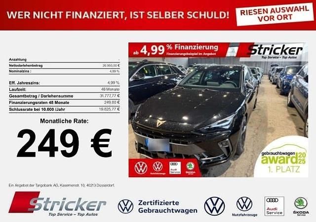 Gebraucht Cupra Leon 150 PS (110 kW) 2025 Midnight schwarz metallic (metallic) Kombi