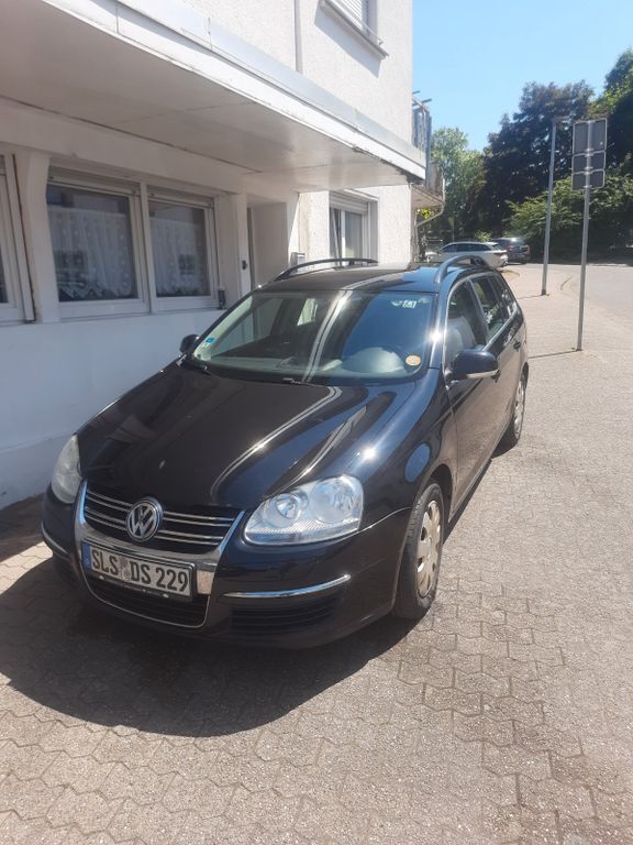Schwarz Gebraucht 2009 VW Golf VI Comfortline Kombi | 1.600 € (Guter Preis) - Bild 1/3