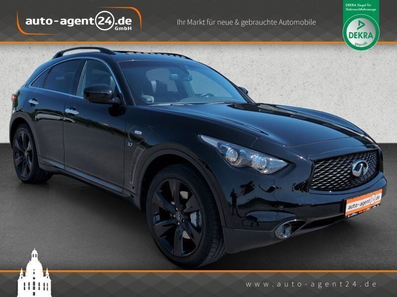 Schwarz metallic Gebraucht 2018 Infiniti QX70 Premium SUV | 26.990 € (Fairer Preis) - Bild 1/4