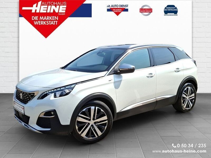 Weiß Gebraucht 2019 Peugeot 3008 GT SUV | 20.990 € (Fairer Preis) - Bild 1/4