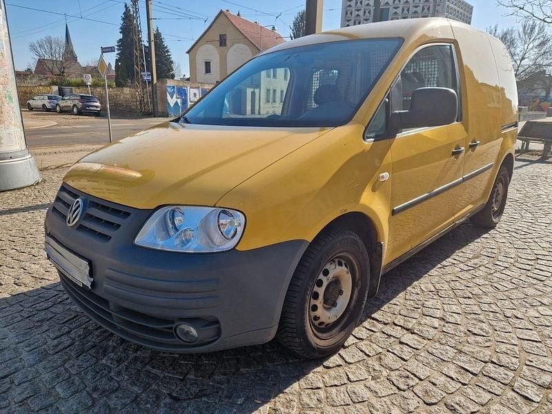 Gebraucht VW Caddy 69 PS (50 kW) 2010 Gelb Van / Kleinbus