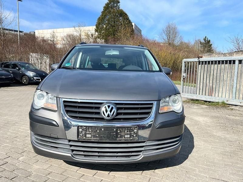 Gebraucht VW Touran Conceptline 102 PS (75 kW) 2007 Grau Van / Kleinbus