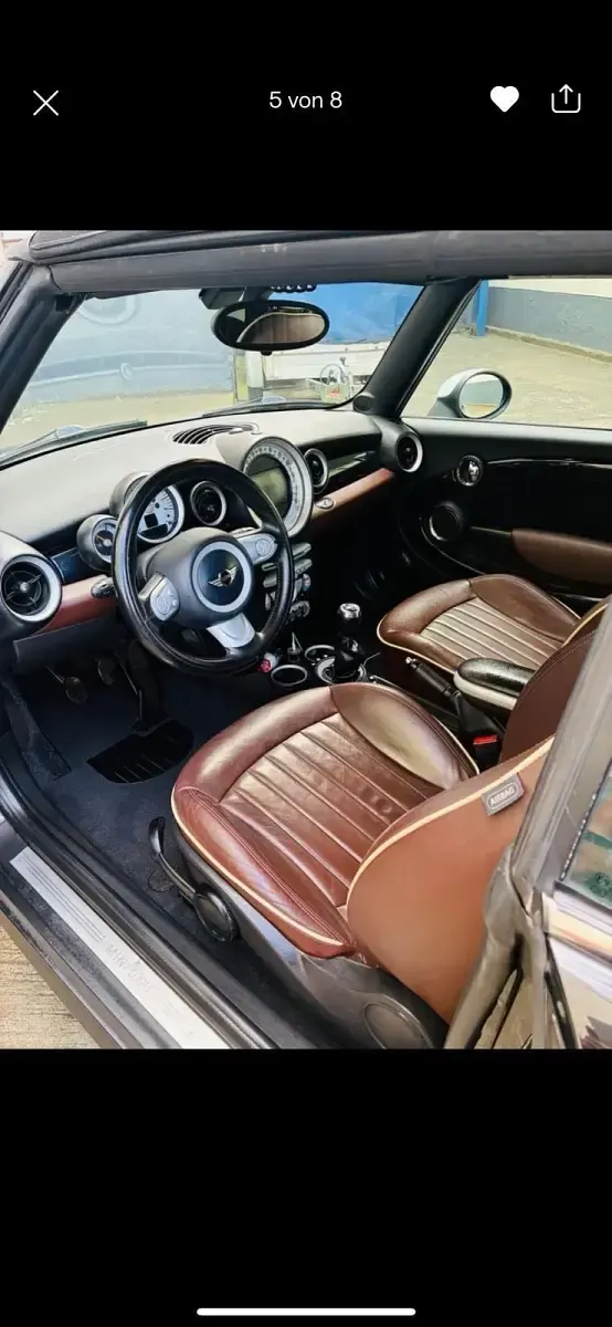 Gebraucht Mini Cooper Cabriolet 120 PS (88 kW) 2009 Schwarz Cabrio