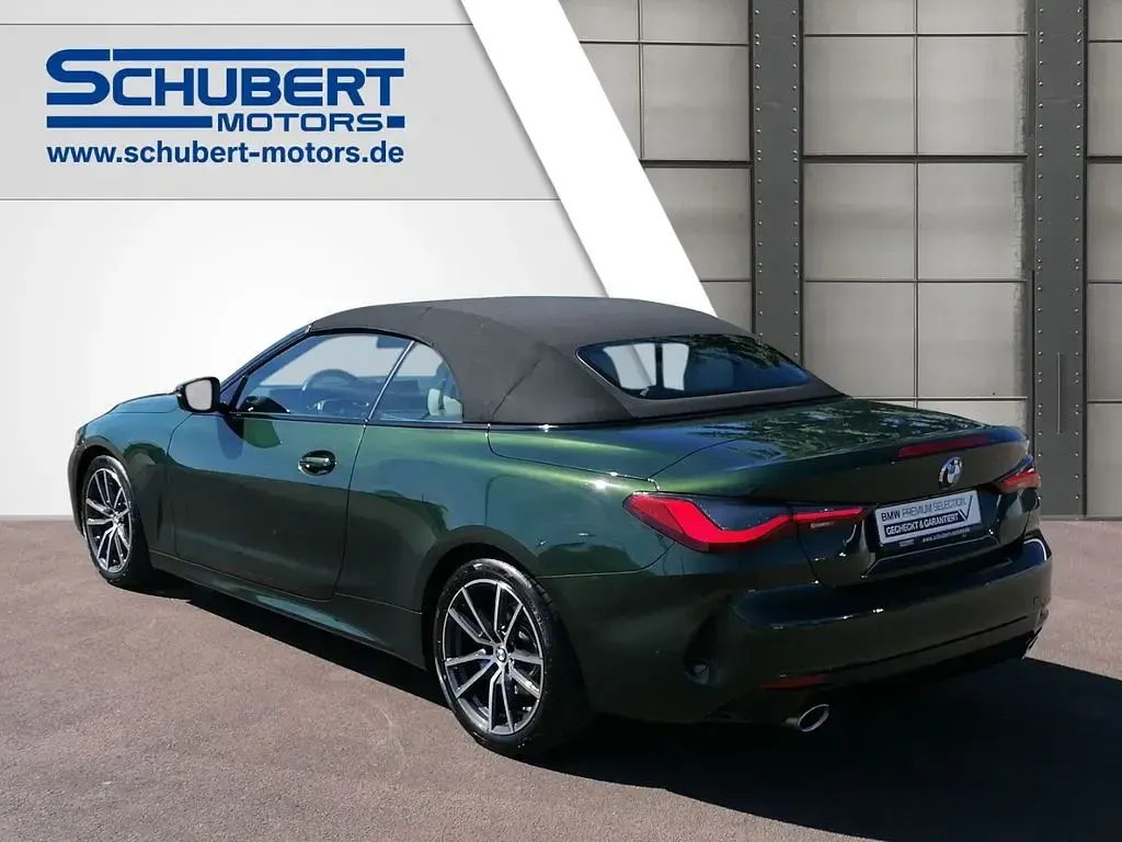 Gebraucht BMW 420 Cabriolet Sport Line 190 PS (139 kW) 2023 Grün Cabrio
