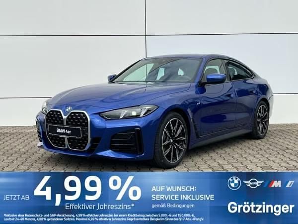 Blau (m portimao blau metallic) Neu 2026 BMW 420 Comfort Edition Coupé | 48.000 € (Superpreis) - Bild 1/4