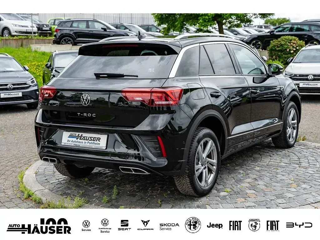 Gebraucht VW T-Roc Cabriolet R-line 150 PS (110 kW) 2025 Schwarz SUV