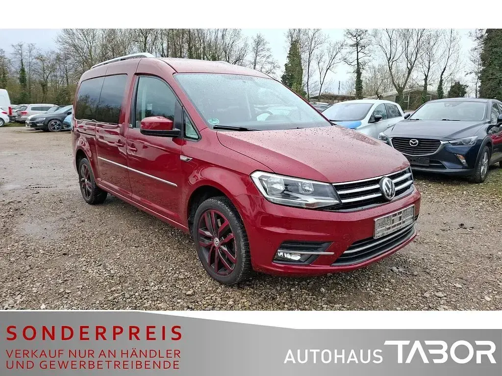 Brugt VW Caddy 150 HK (110 kW) 2016 Rød MPV