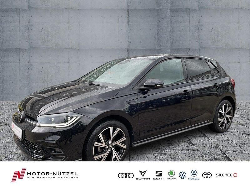 Schwarz Gebraucht 2022 VW Polo R-line Kleinwagen | 19.960 € (Fairer Preis) - Bild 1/4