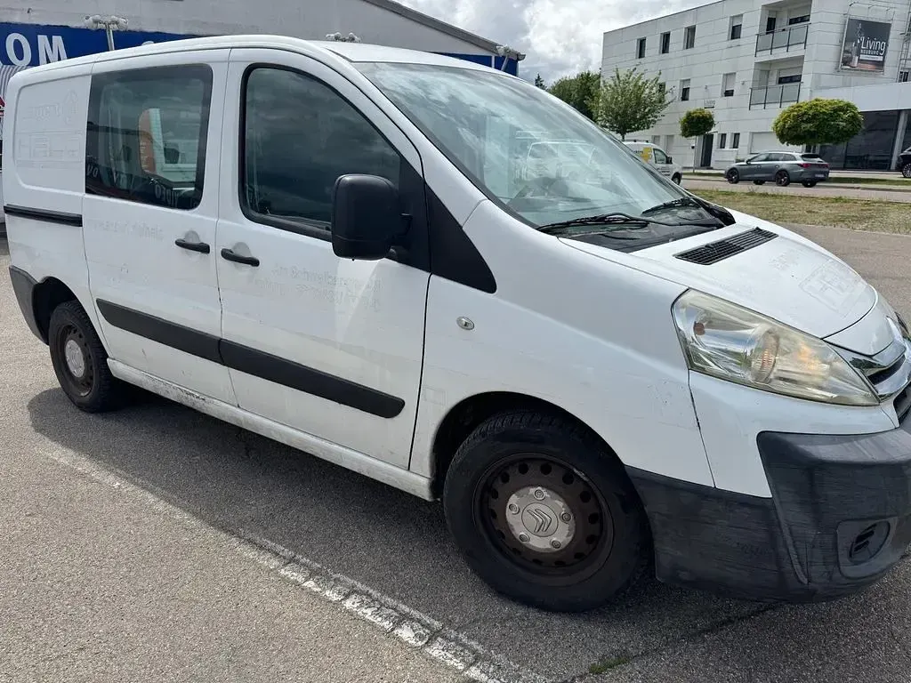 Gebraucht Citroën Jumpy 90 PS (66 kW) 2012 Weiß Van / Kleinbus