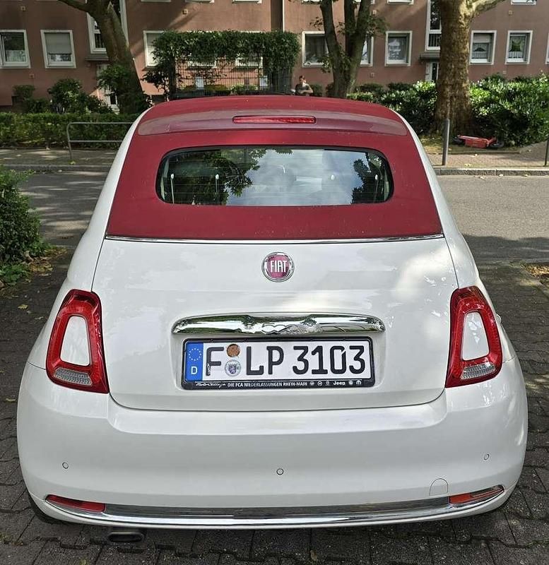 Weiß Gebraucht 2016 Fiat 500 Lounge Cabrio | 6.999 € (Guter Preis) - Bild 1/4