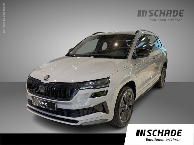 Grau Gebraucht 2024 Skoda Karoq SportLine SUV | 39.950 € - Bild 1/4