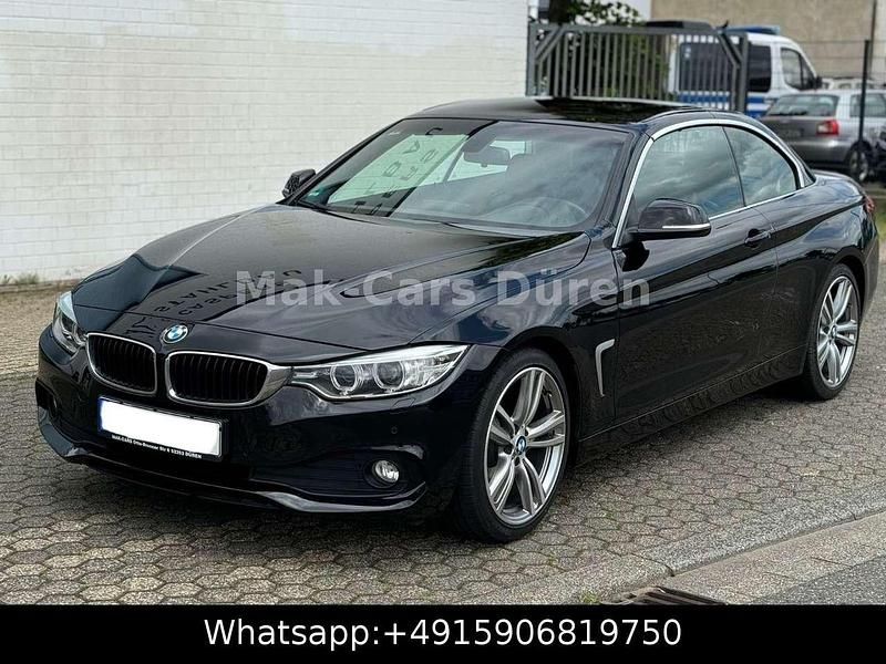 Black sapphire metallic Gebraucht 2016 BMW 420 Cabrio | 15.300 € (Fairer Preis) - Bild 1/4