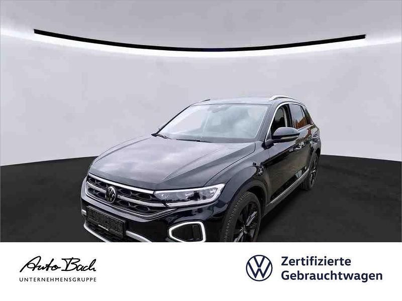 Schwarz Gebraucht 2022 VW T-Roc Style SUV | 22.979 € (Fairer Preis) - Bild 1/4