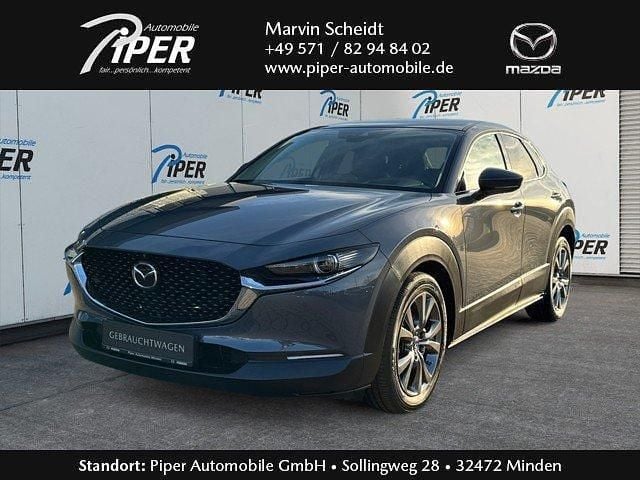 Polymetal gray Gebraucht 2021 Mazda CX-30 Selection SUV | 21.990 € (Guter Preis) - Bild 1/4