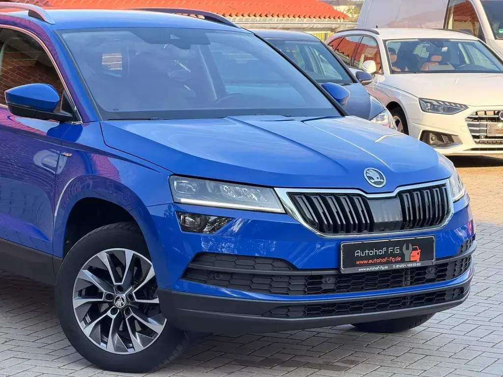 Gebraucht Skoda Karoq Drive 190 PS (139 kW) 2020 Blau SUV