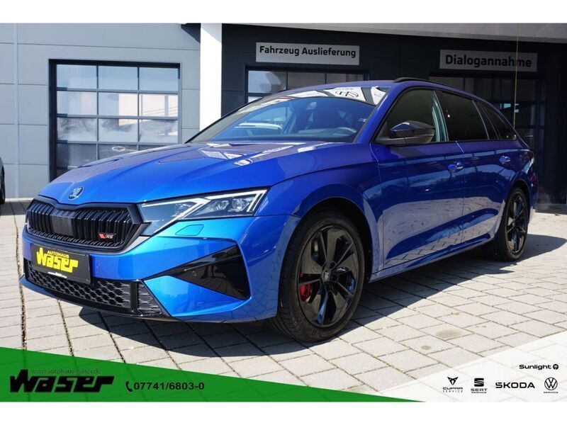 Blau Neu 2025 Skoda Octavia RS Kombi | 45.480 € (Etwas zu teuer) - Bild 1/4