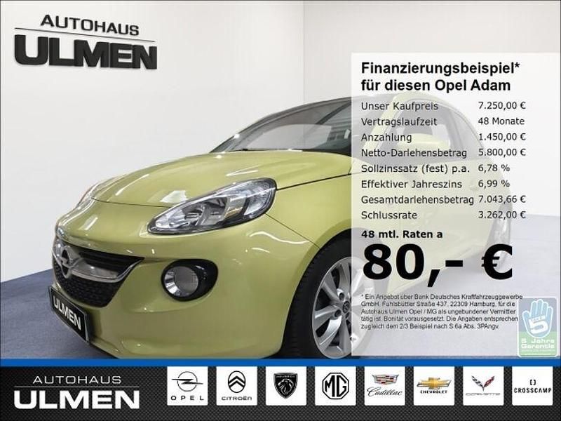 Gruen Gebraucht 2018 Opel Adam Jam Kleinwagen | 7.250 € (Fairer Preis) - Bild 1/4