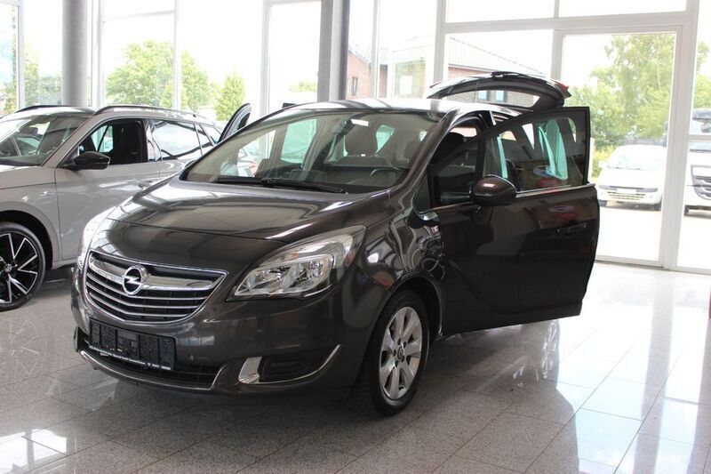 Plat.anthr./rogrey/0j:silbergr Gebraucht 2016 Opel Meriva Innovation Van / Kleinbus | 8.600 € (Fairer Preis) - Bild 1/4