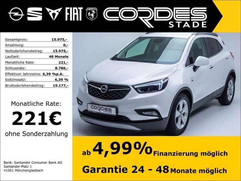 Weiß Gebraucht 2019 Opel Mokka SUV | 17.745 € (Fairer Preis) - Bild 1/4