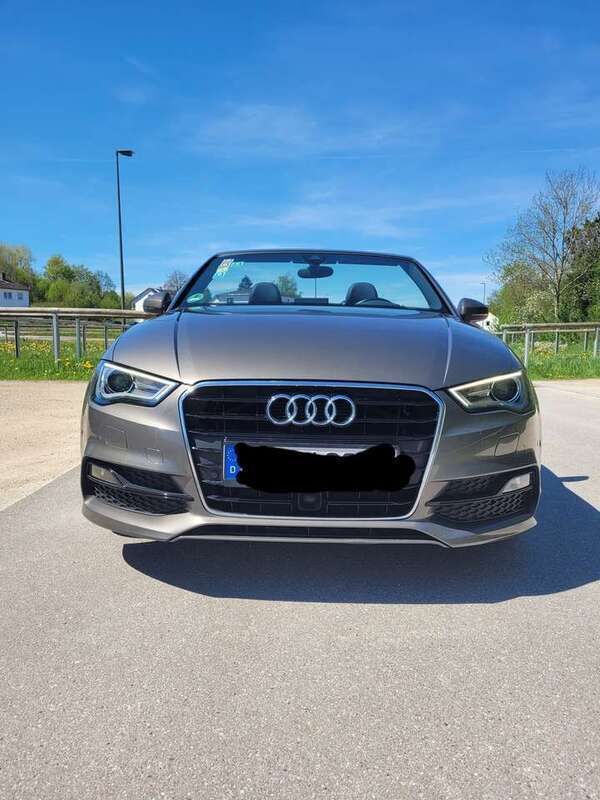 Grau Gebraucht 2014 Audi A3 Cabriolet Ambition Cabrio | 14.900 € (Fairer Preis) - Bild 1/4