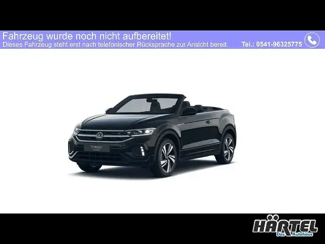 Neu VW T-Roc Cabriolet R-line 150 PS (110 kW) 2026 Rauchgrau (grey), metallic Cabrio