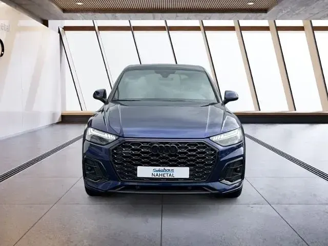 Gebraucht Audi Q5 Sportback S-Line 204 PS (150 kW) 2022 Blau SUV