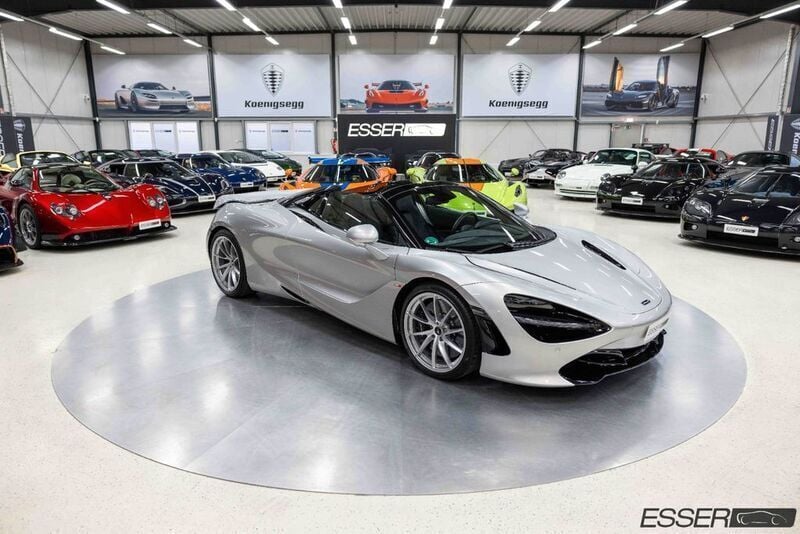 Gebraucht McLaren 720S 721 PS (530 kW) 2020 Silber Cabrio