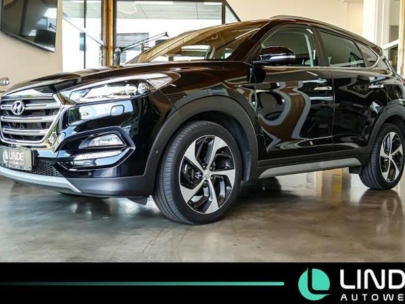 Phantom black / mic Gebraucht 2017 Hyundai Tucson Premium SUV | 18.900 € (Etwas zu teuer) - Bild 1/4