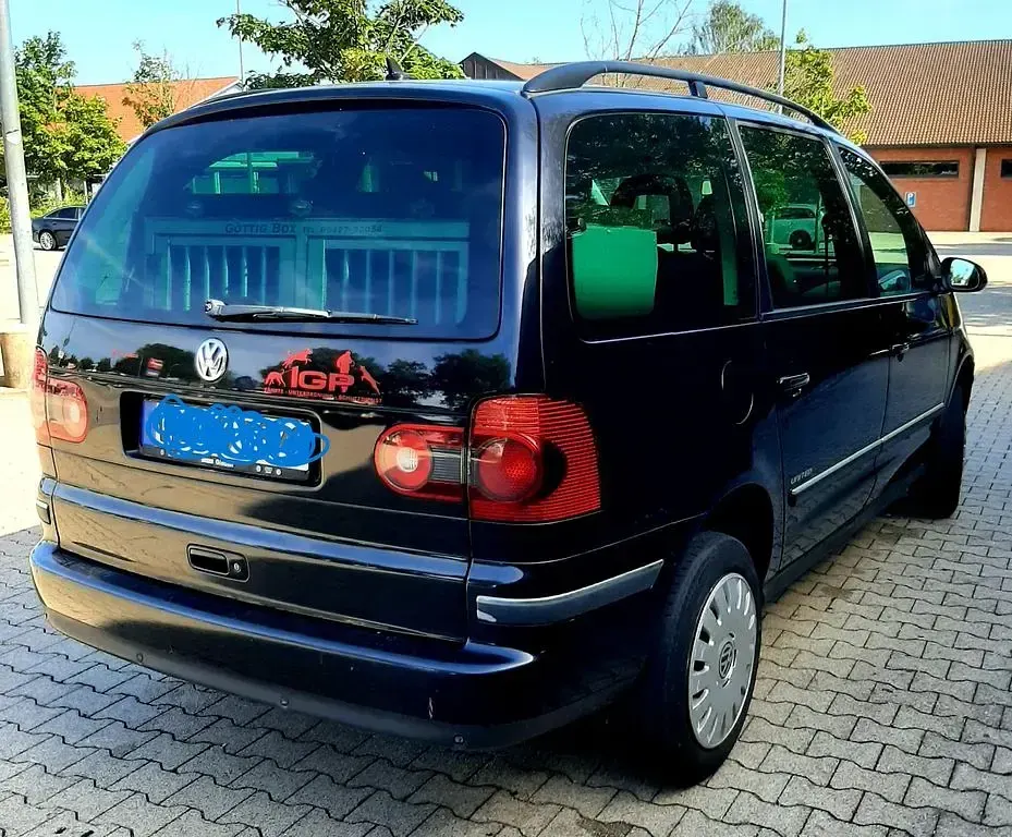 Gebraucht VW Sharan United 116 PS (85 kW) 2009 Schwarz Van / Kleinbus