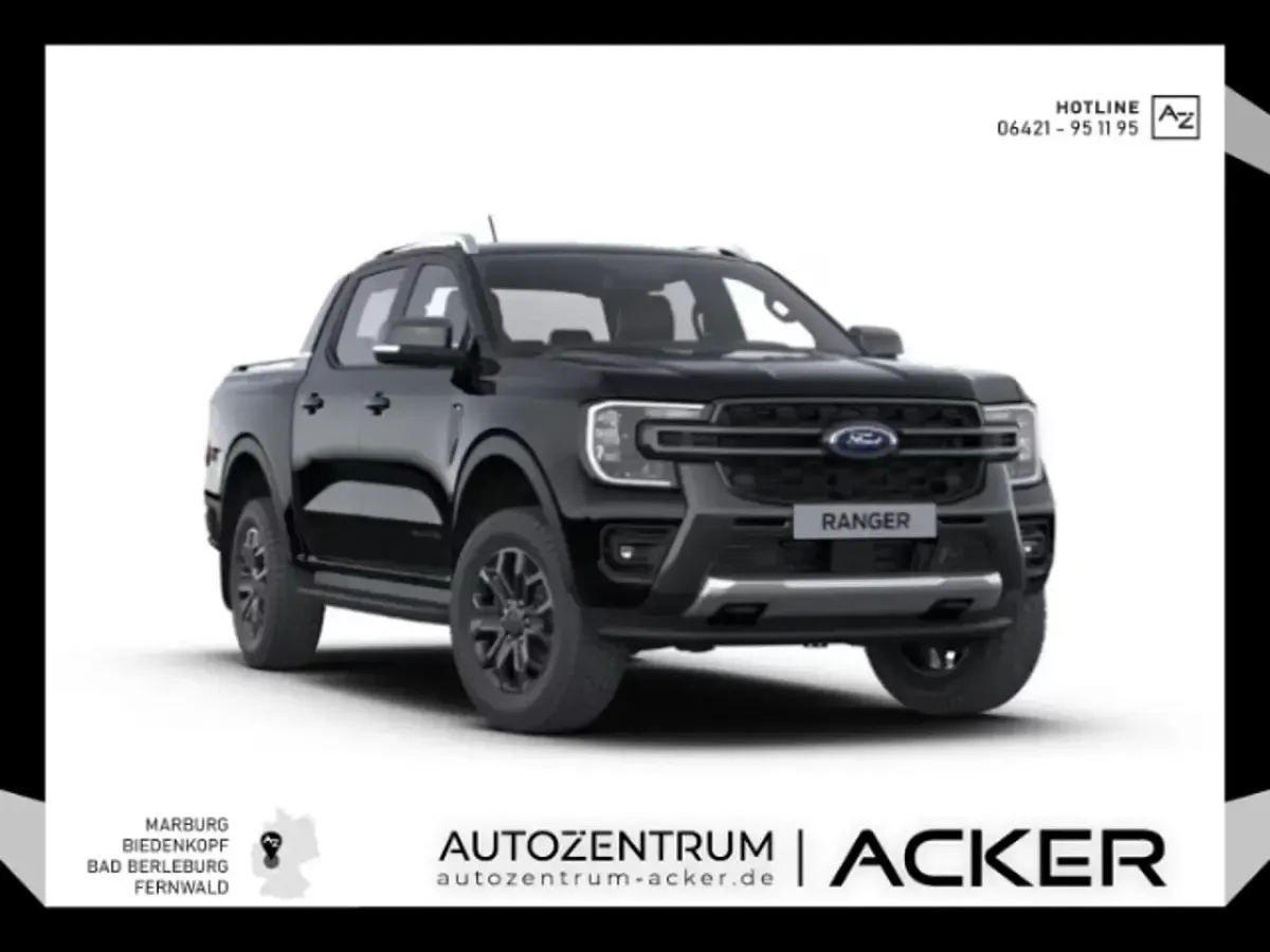 Neu Ford Ranger Wildtrack 205 PS (150 kW) 2026 Schwarz Pickup