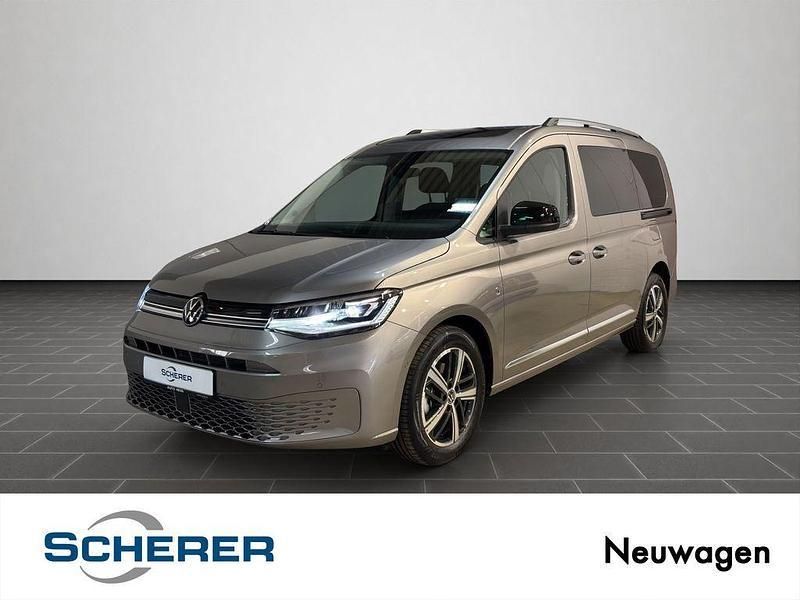 Beige Neu 2025 VW Caddy Maxi Style Van / Kleinbus | 47.950 € (Teuer) - Bild 1/4