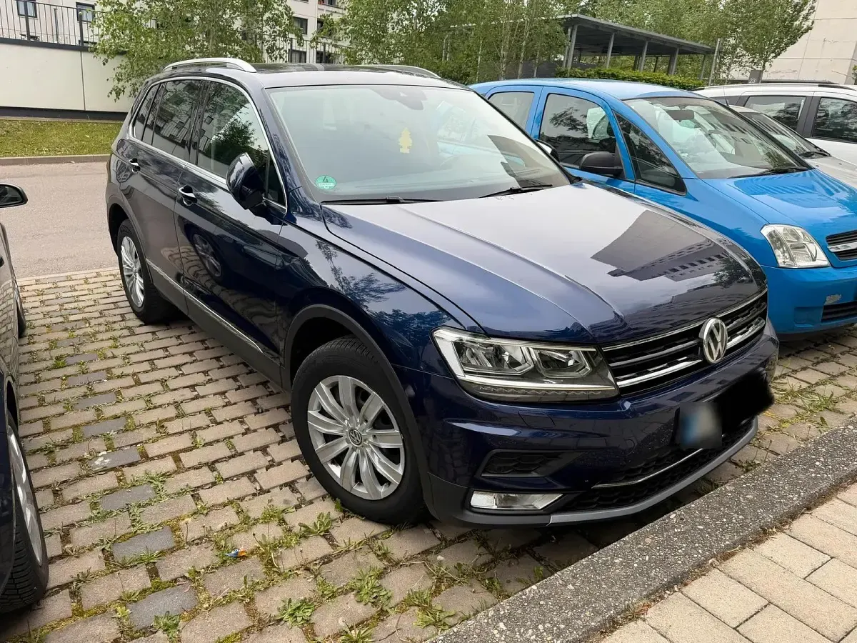 Gebraucht VW Tiguan Comfortline 150 PS (110 kW) 2017 Blau SUV