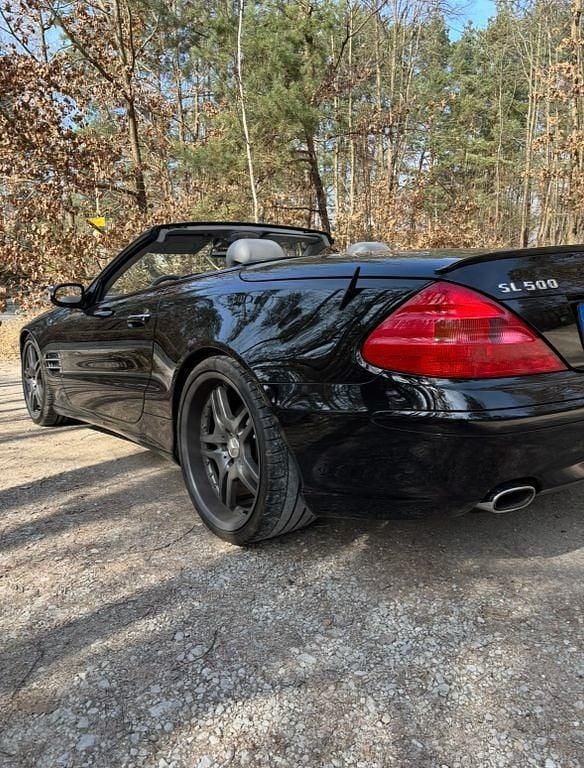 Gebraucht Mercedes SL500 306 PS (225 kW) 2003 Schwarz Cabrio
