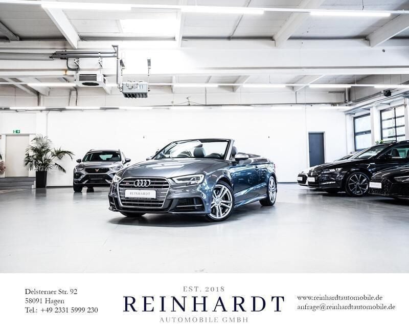 Daytonagrau perleffekt Gebraucht 2017 Audi S3 Comfort Cabrio | 28.875 € (Fairer Preis) - Bild 1/3