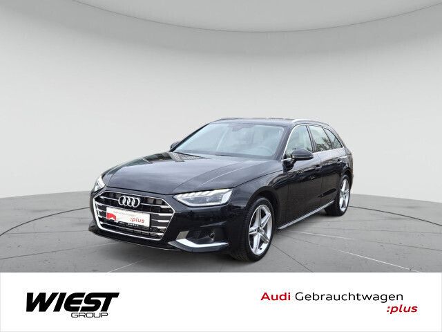 Mythosschwarz metallic Gebraucht 2023 Audi A4 Advanced Plus Kombi | 33.999 € (Fairer Preis) - Bild 1/4