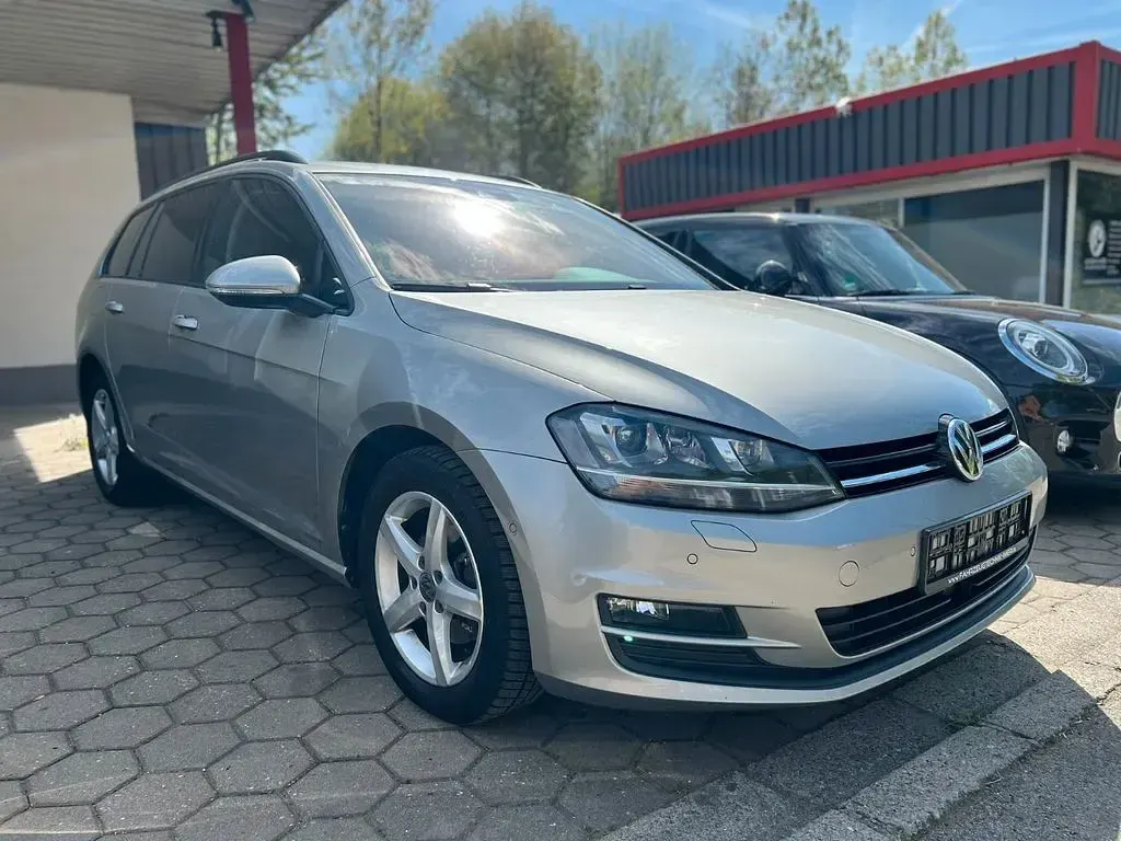 Gebraucht VW Golf VII Trendline 110 PS (80 kW) 2014 Silber Kombi
