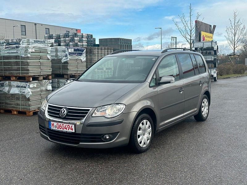 Gebraucht VW Touran Conceptline 102 PS (75 kW) 2007 Grau Van / Kleinbus