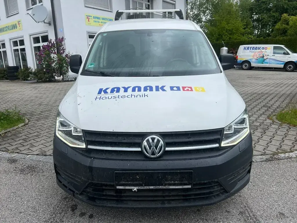 Gebraucht VW Caddy Maxi R 102 PS (75 kW) 2018 Weiß Van / Kleinbus
