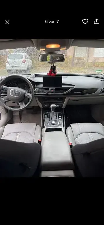 Używany Audi A6 S-Line 310 KM (228 kW) 2014 Biały Sedan/Limuzyna