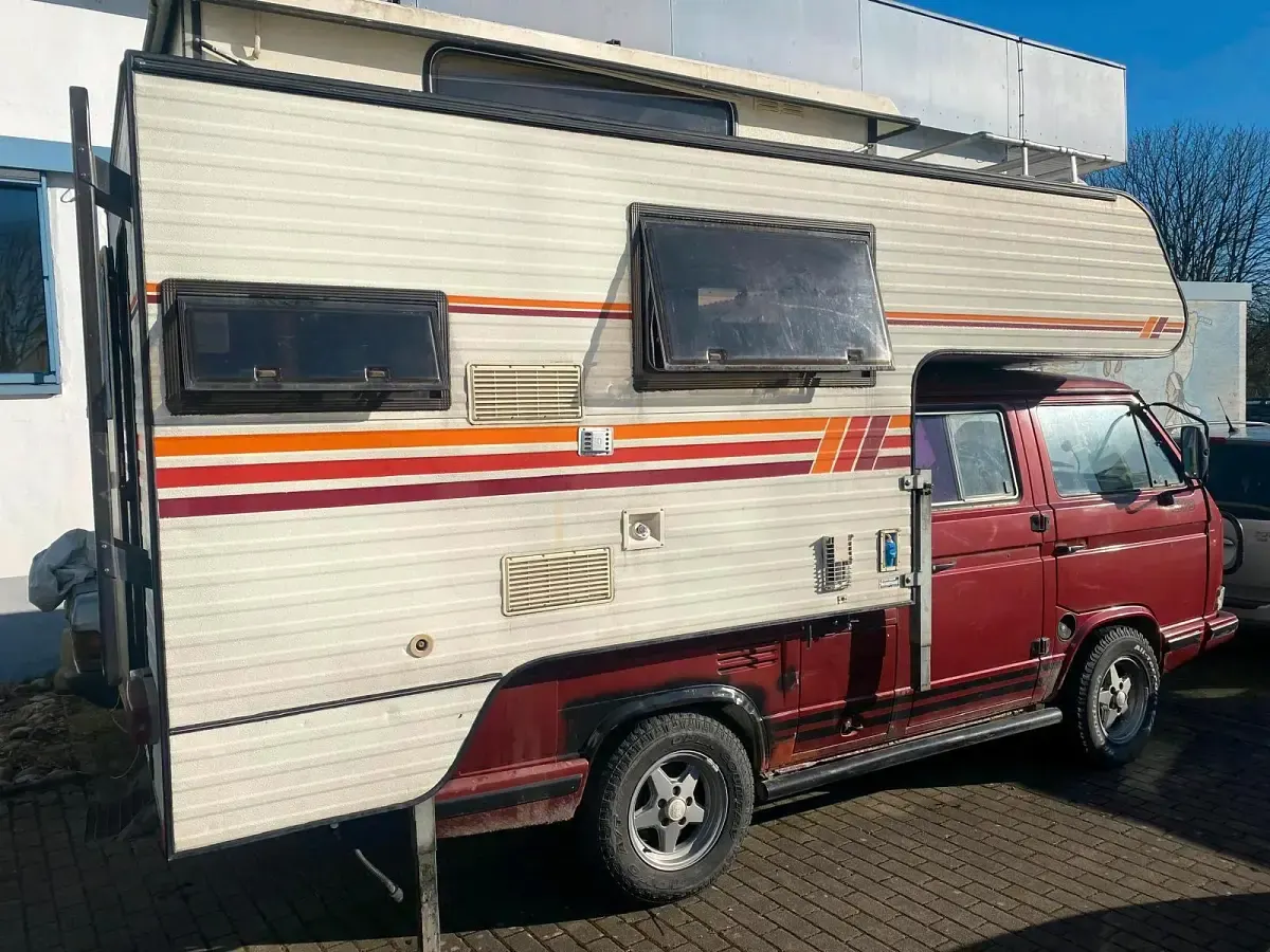 Gebraucht VW T3 90 PS (66 kW) 1990 Rot Van