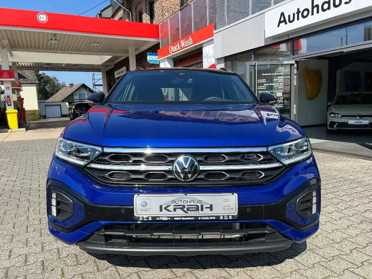 Gebraucht VW T-Roc R-line 150 PS (110 kW) 2023 Lapiz blue metallic SUV