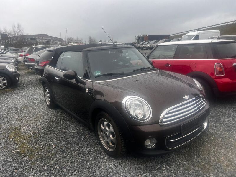 Braun Gebraucht 2011 Mini Cooper Cabriolet Cabrio | 5.900 € (Guter Preis) - Bild 1/4