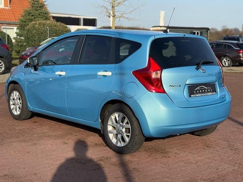 Gebraucht Nissan Note Acenta 80 PS (58 kW) 2014 Blau Kleinwagen