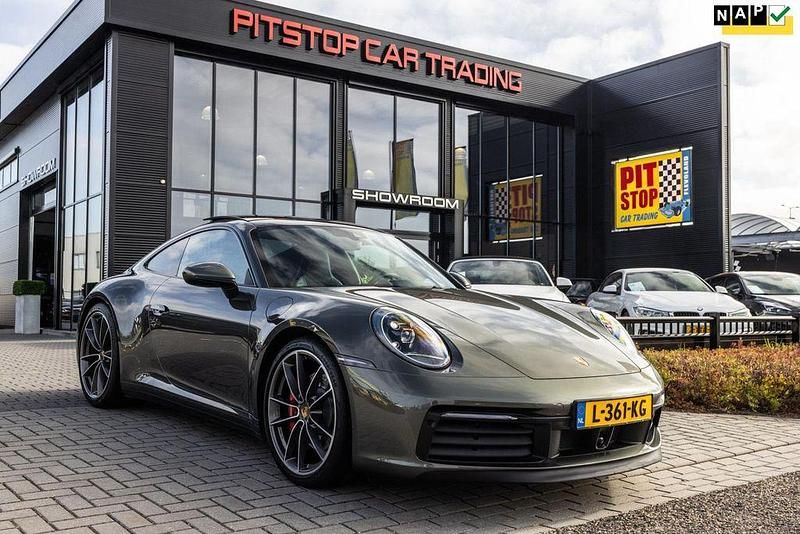 Grün Gebraucht 2019 Porsche 911 Carrera S | 122.450 € (Etwas zu teuer) - Bild 1/3