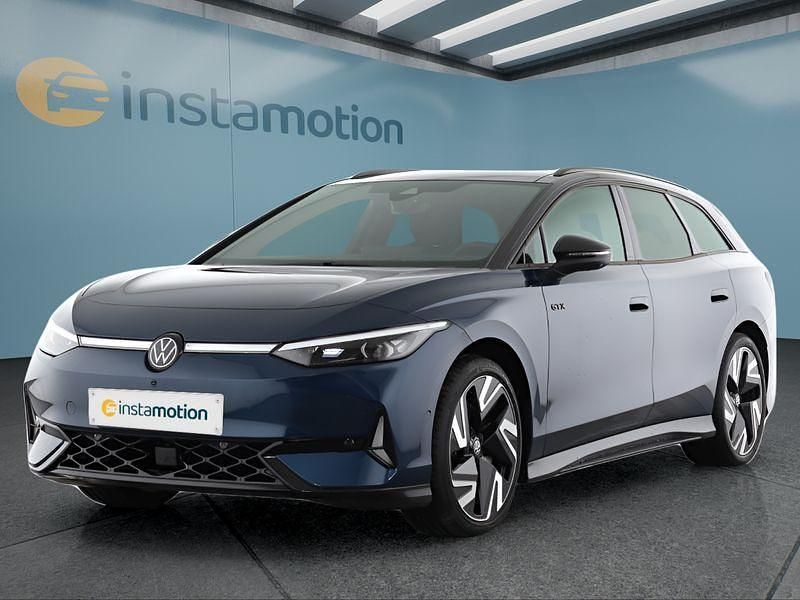 Blau Gebraucht 2025 VW ID.7 Limousine | 53.849 € - Bild 1/4
