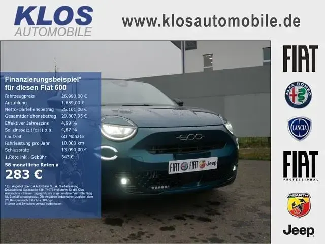 Gebraucht Fiat 600 La Prima 110 PS (80 kW) 2026 SUV