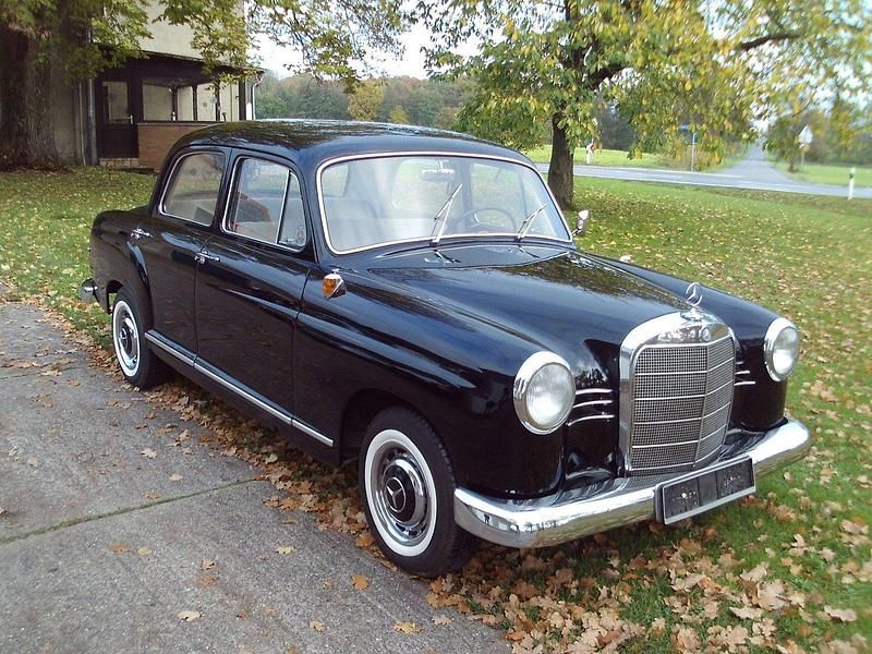 Gebraucht Mercedes 180 70 PS (51 kW) 1960 Schwarz Limousine