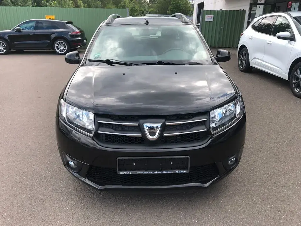 Gebraucht Dacia Logan MCV Prestige 90 PS (66 kW) 2016 Schwarz Kombi