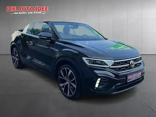 Gebraucht VW T-Roc Cabriolet IQ Drive 150 PS (110 kW) 2022 Schwarz Cabrio