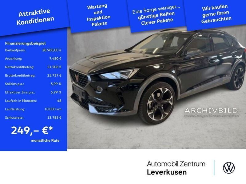 Schwarz / midnightblack (metallic) Gebraucht 2024 Cupra Formentor SUV | 28.988 € (Guter Preis) - Bild 1/2